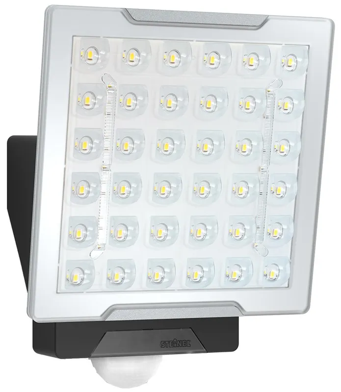 Steinel XLED Pro Square Strålkastare sensor, 48W, 4000K, 4400 lm Svart