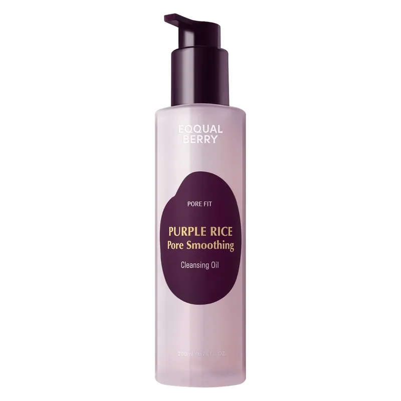 Eqqualberry Purple Rice Pore Smoothing Cleasing Oil 200 ml