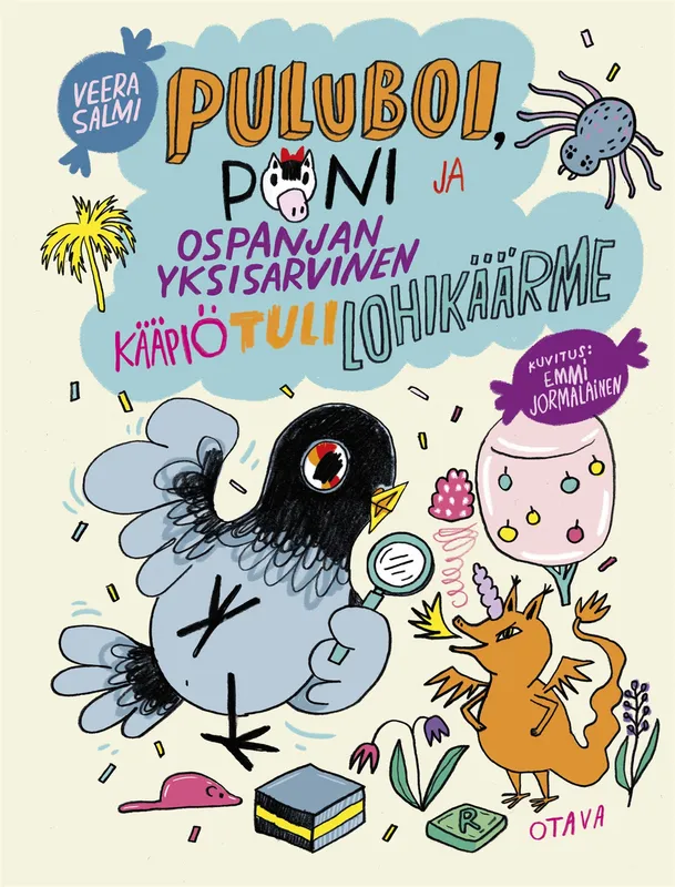 Puluboi, Poni ja Ospanjan yksisarvinen kääpiötulilohikäärme, E-bok
