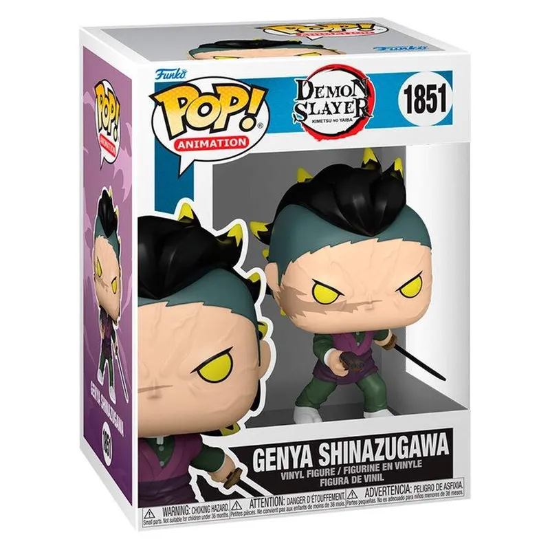 Demon Slayer Funko Pop! Vinylfigur – Genya Shinazugawa