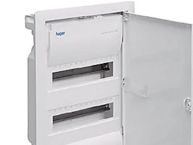 Hager Dis enclosure flush mounted 2row 24m vu24dkn