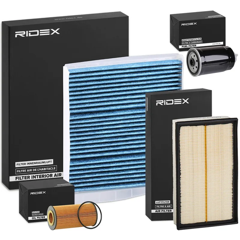 Filtersats RIDEX 4055F25783