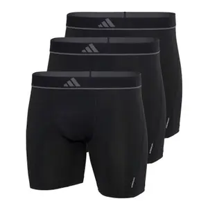 adidas Kalsonger 3P Active Micro Flex Boxer Brief Svart polyester Small Herr