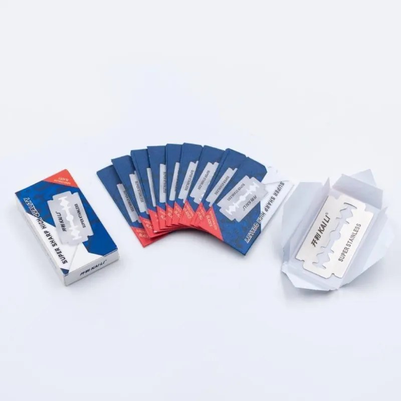 Dubbelrakblad 50-pack Kaili Super Stainless Rakblad