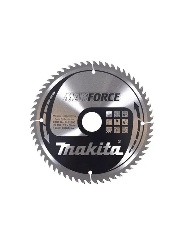Makita B-32390 MAKFORCE Circular Saw Blade - for Wood