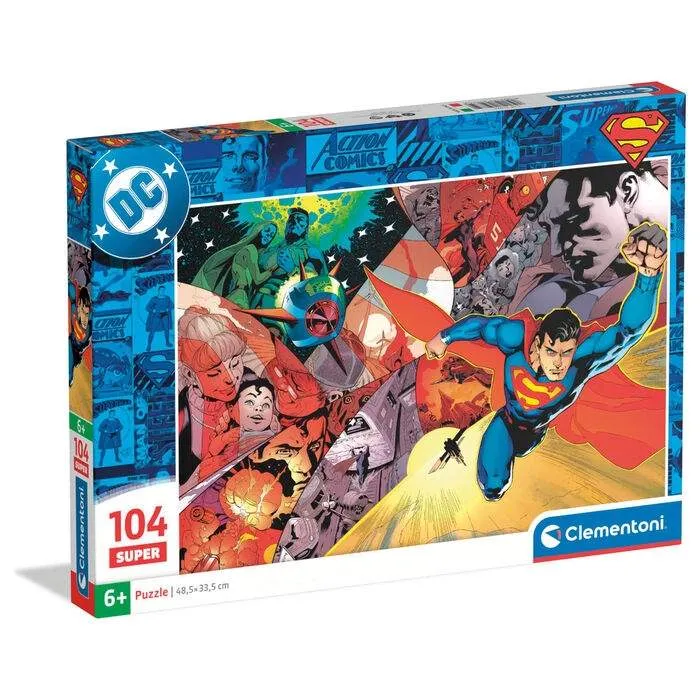 DC Comics Stålmannen-pussel 104 bitar (#5932)