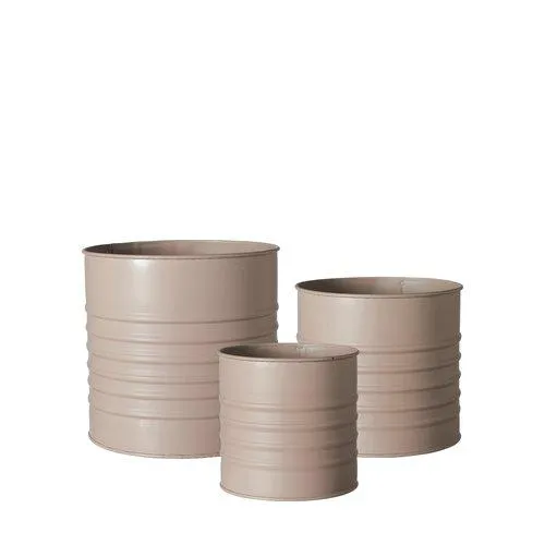 Kruka Ariel Sandbeige Matt (Storlek: 13x12cm)