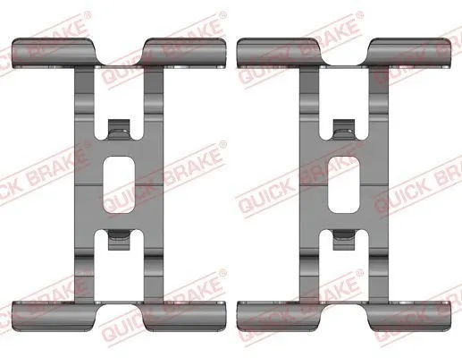 Monteringssats, bromsbelägg QUICK BRAKE 109-0211
