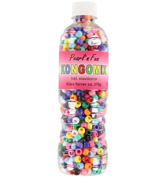 Pearl n fun Kongomix Pärlor Klara färger – Leksaksaffären – Leksaksaffären