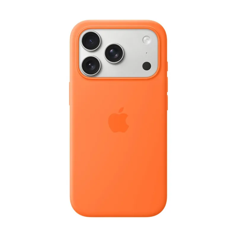Apple iPhone 17 Pro MagSafe-silikonskal, orange