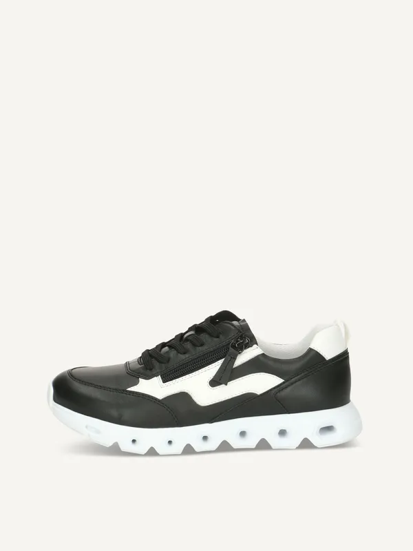 CAPRICE Sneaker, black, made of Leather, Size 38 (#4580)