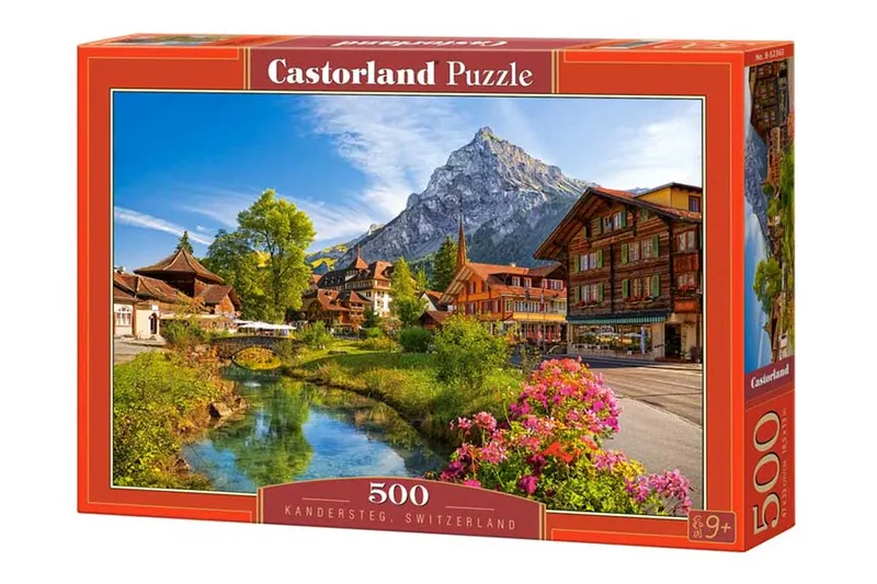 Pussel 500 bitar Castorland - Kandersteg (Schweiz) 47×33 cm