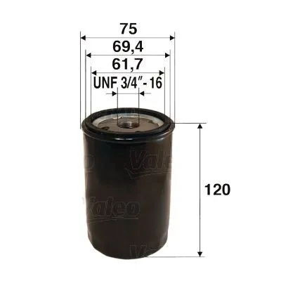 Oljefilter VALEO 586081