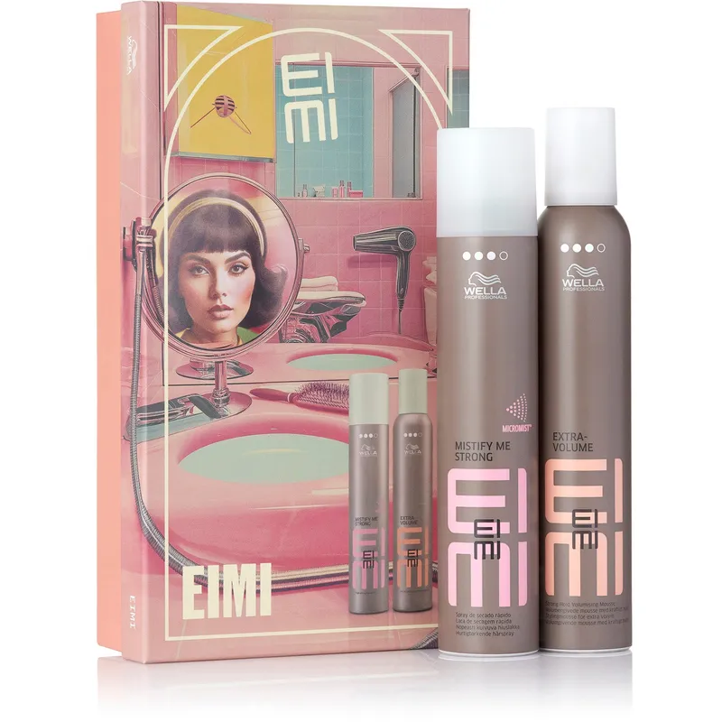 Wella Professionals EIMI Gift Set Stylingmousse 300 ml & Hairspray 300 ml – 1 pcs