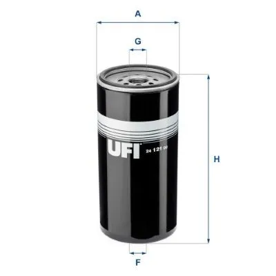 Bränslefilter UFI 24.121.00