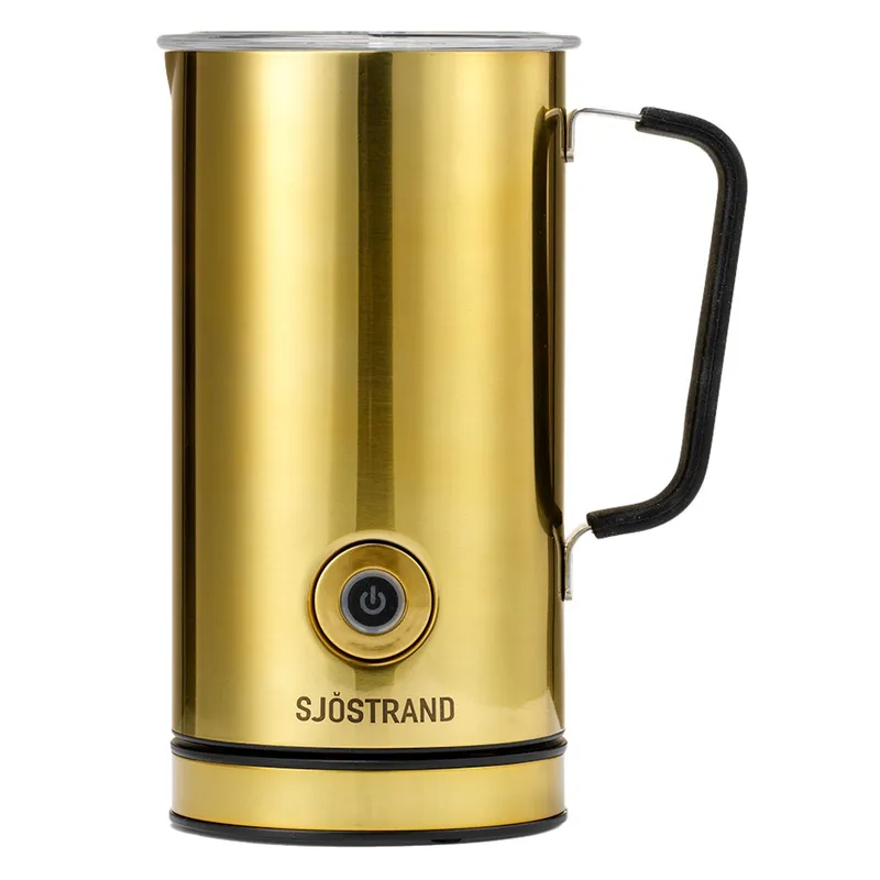 Sjöstrand coffee Mjölkskummare, mässing