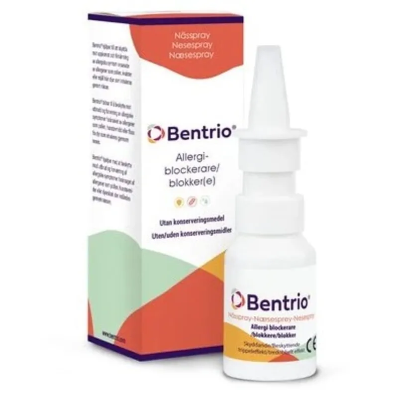Bentrio Allergiblockerare Nässpray vid allergi 20 ml