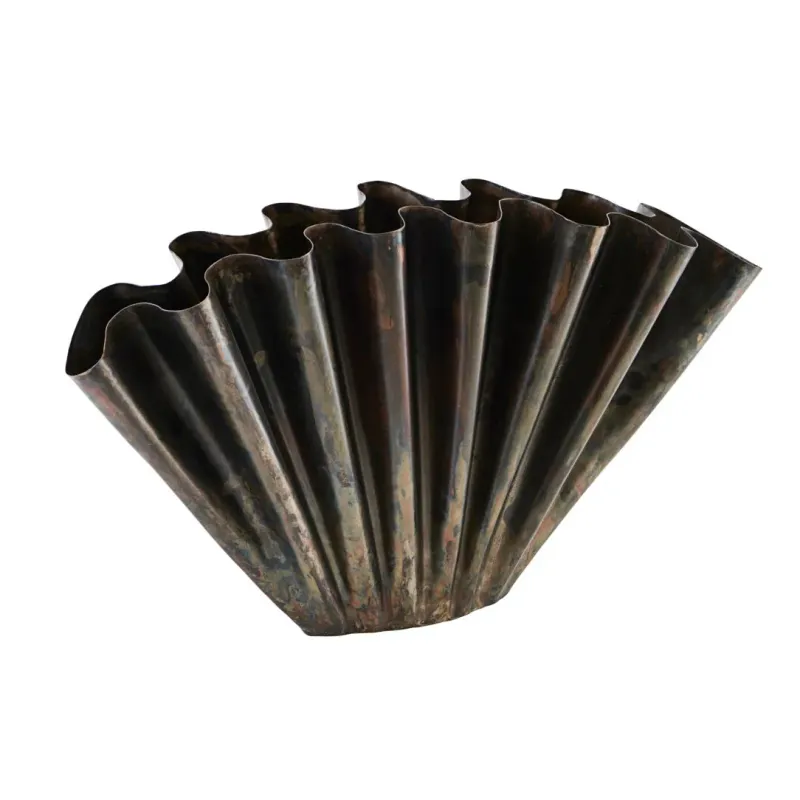House doctor vas 53,4×30 cm, antikbrun