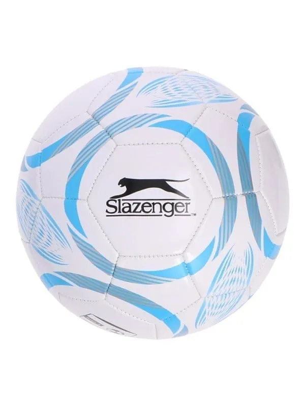 Slazenger - 32-panel training football size 5 - white/blue