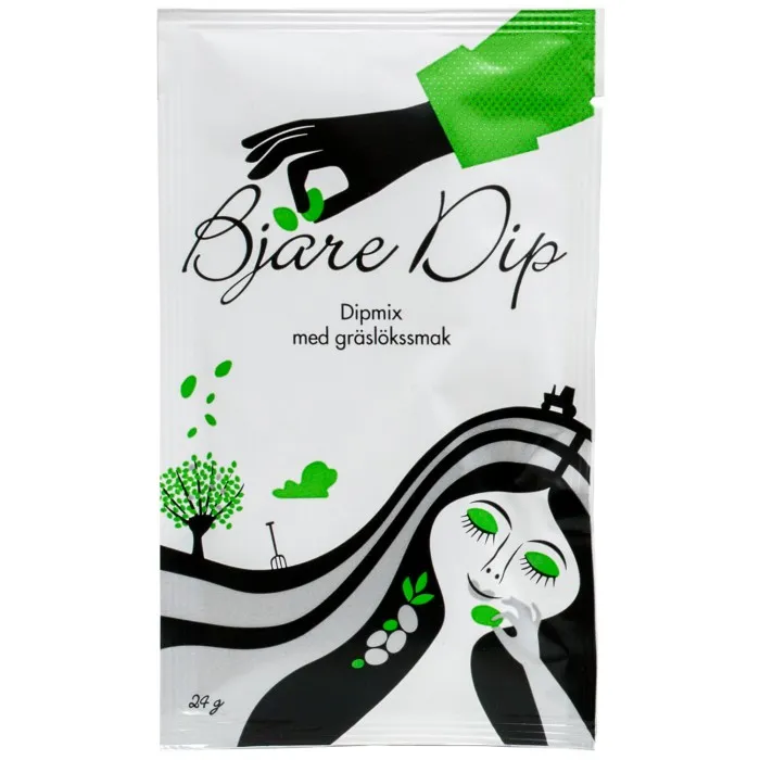 Bjäre Chips Dip Gräslök 24g
