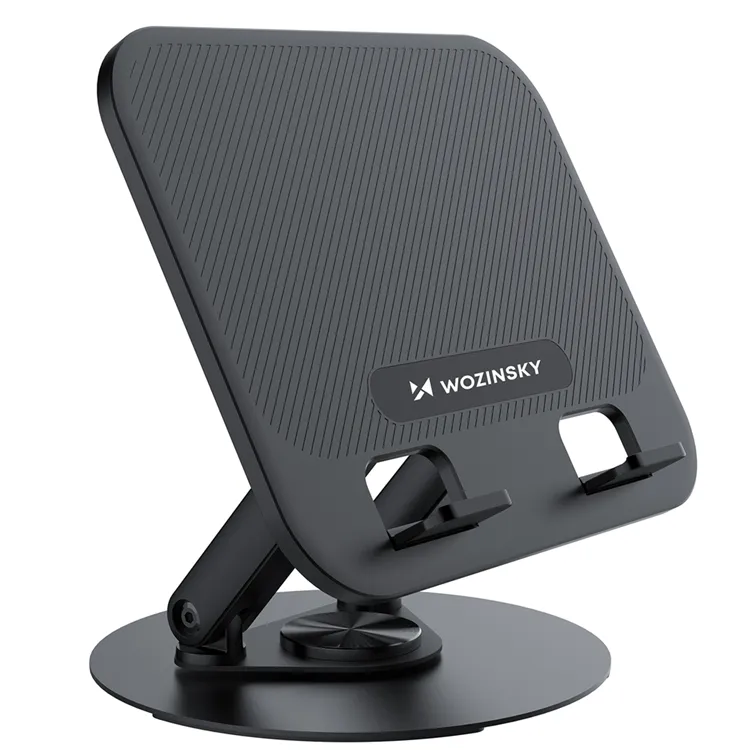 Wozinsky WRS-K75 swivel stand for laptop and tablet - black