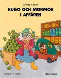 Hugo och mormor i affären