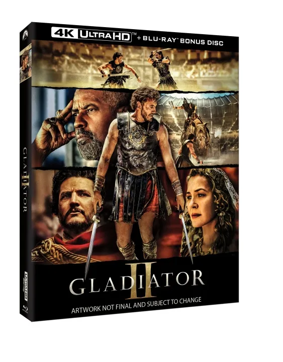 Gladiator II (4K UHD + 2 Blu-ray)