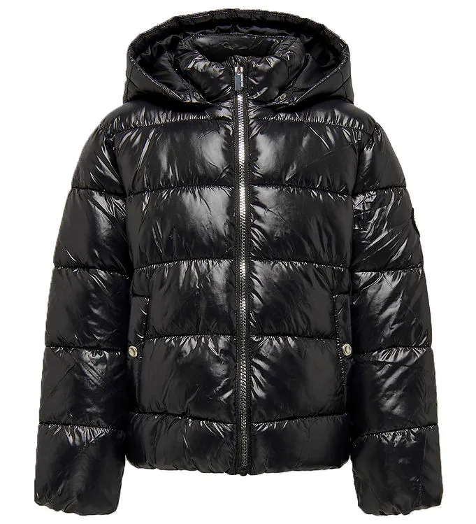 Kids Only Vadderad jacka – CookNewemmy – Black/Silver Trim (#8935)