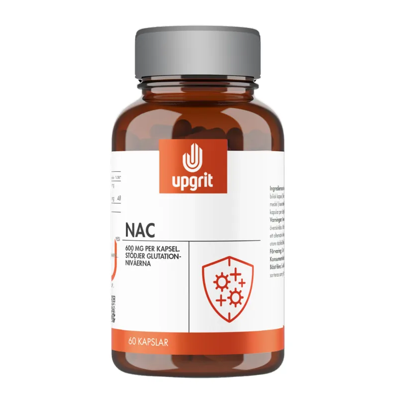 NAC 600 mg Aminosyra 60 kapslar