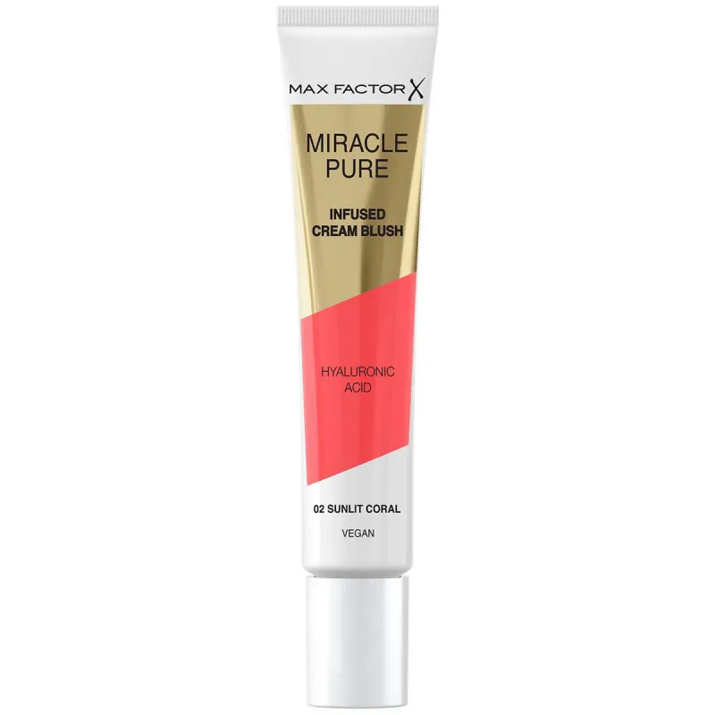 Max Factor Miracle Pure Cream Blush 02 Sunlit Coral – 15 ml