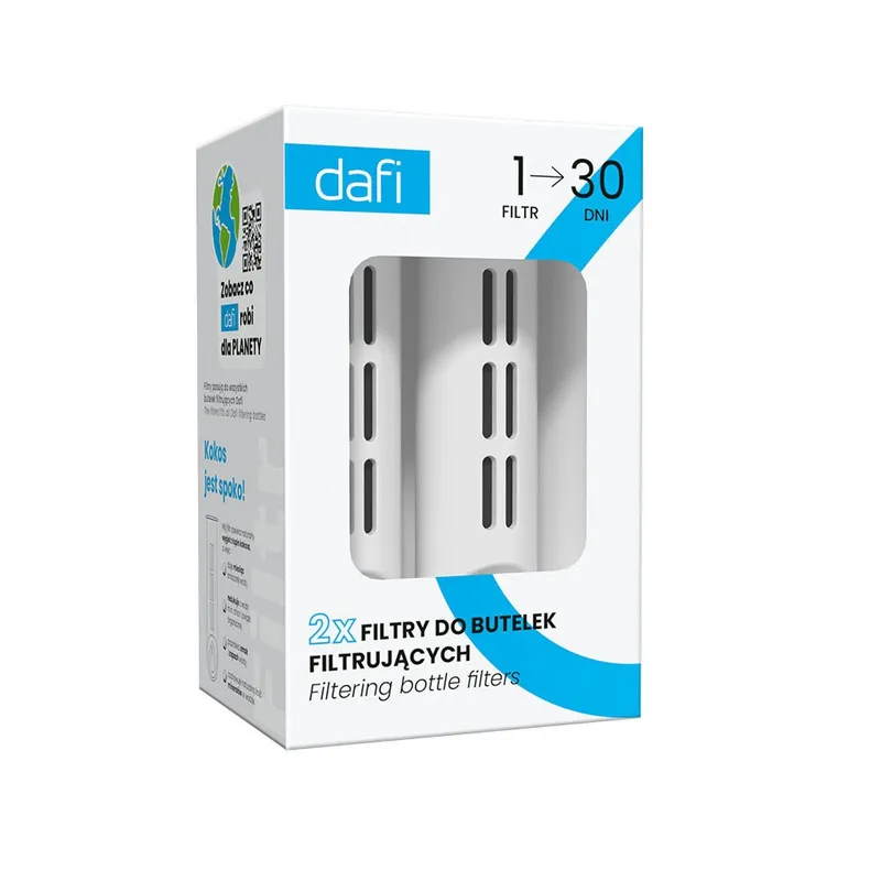 Dafi Refiller Filterflaska 2-pack