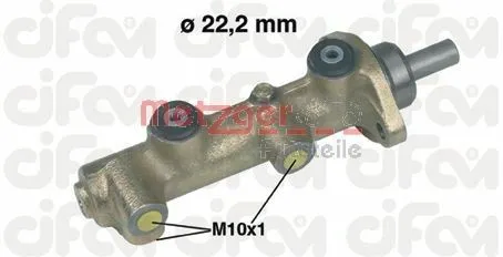 Huvudbromscylinder METZGER 202-127