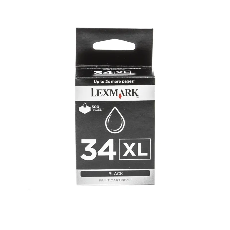 Lexmark 34XL svart bläckpatron
