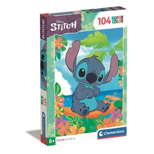 Pussel 104 bitar Disney Stitch, Clementoni