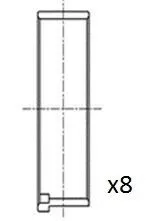 Vevstakslager FAI AutoParts BB2070-STD