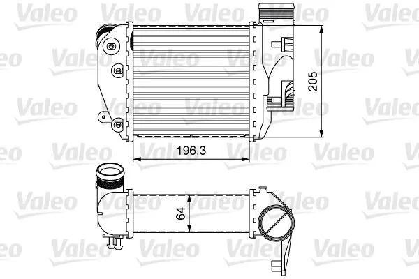Intercooler VALEO 818610