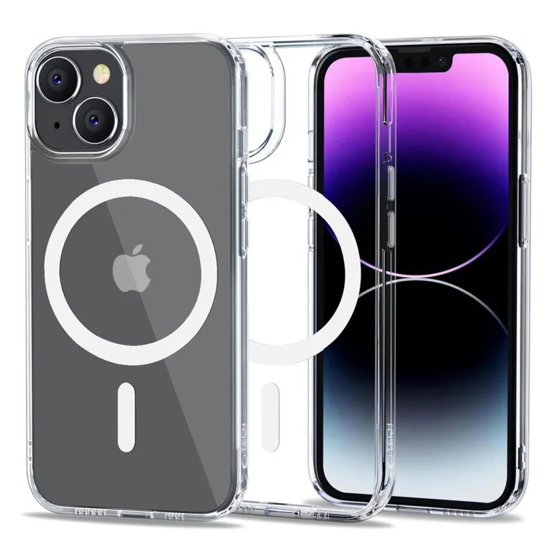 Tech-Protect FlexAir Hybrid MagSafe Case for iPhone 14 - Transparent