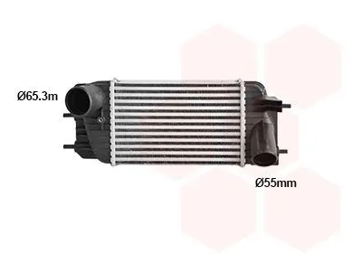 Intercooler VAN WEZEL 13014705