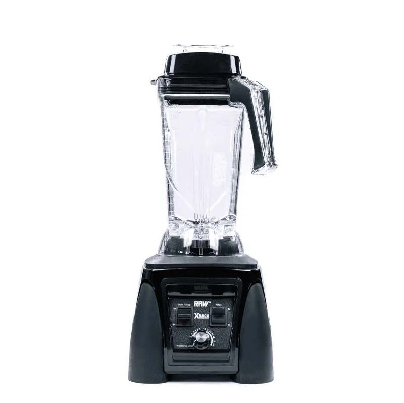Raw Blender X5800 2.5hp 2.5l 1800w Svart