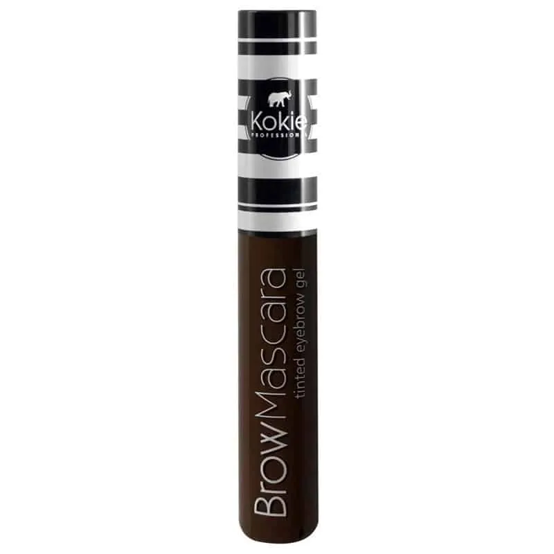 Kokie Brow Mascara Tinted Eyebrow Gel – Dark Brown