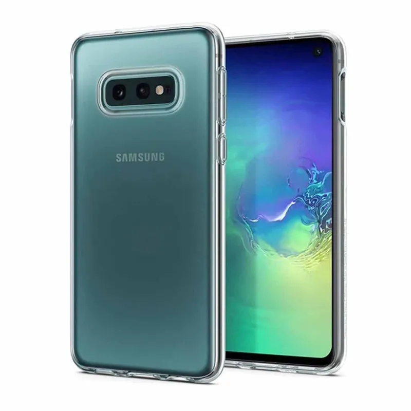 Tunt Genomskinligt Mobilskal Galaxy S10e Transparent