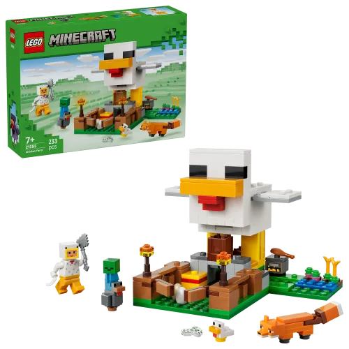 Hönsgård LEGO Minecraft (21585)