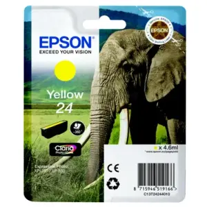 Epson bläckpatron 24 original gul 4,6 ml