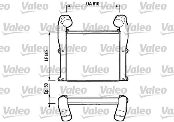 VALEO 816793 Intercooler