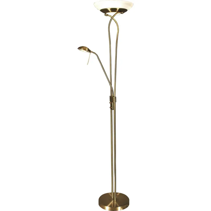Aneta Lighting – Cannes – Golvlampa – Antikmässing