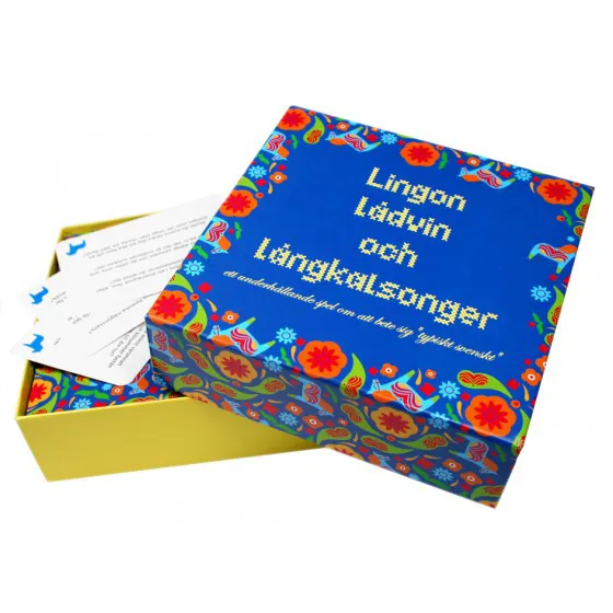 Lingon, lådvin och Långkalsonger, Spel (SE)