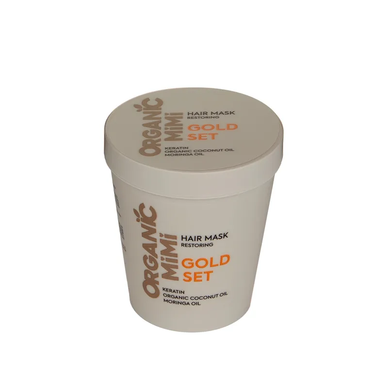 Organic Mimi Hair Mask Restoring Gold Set 200 ml
