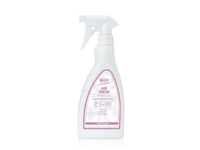 Luftrenare Liv – 500ml sprayflaska oparfymerat – 12 st