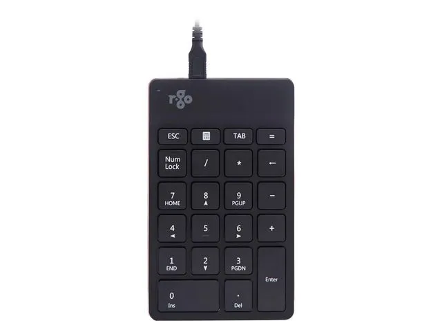 Tangentbord numeriskt R-GO Kabel