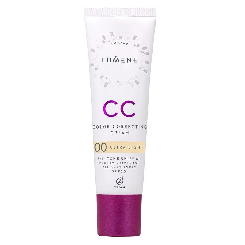 NEU Lumene CC Color Correcting Cream 6 in 1 SPF20 30ml 100% Vegan All Skin Types